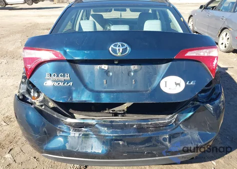 2017 Toyota Corolla Le из США, поврежденный, VIN 2T1BURHEXHC847367